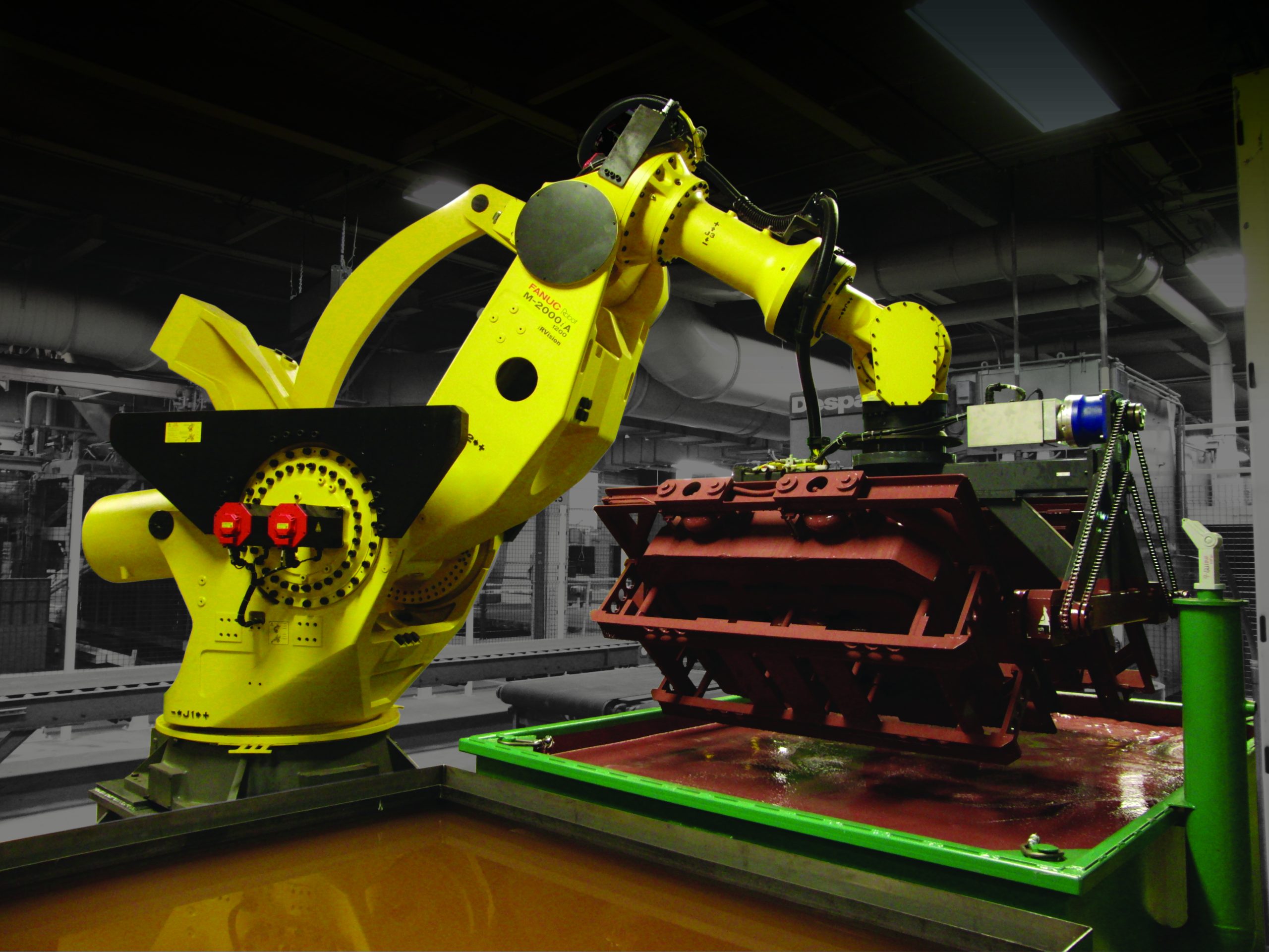 Biggest best sale fanuc robot