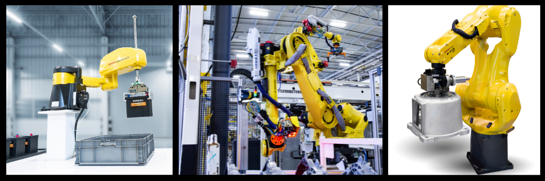 Fanuc material clearance handling robot