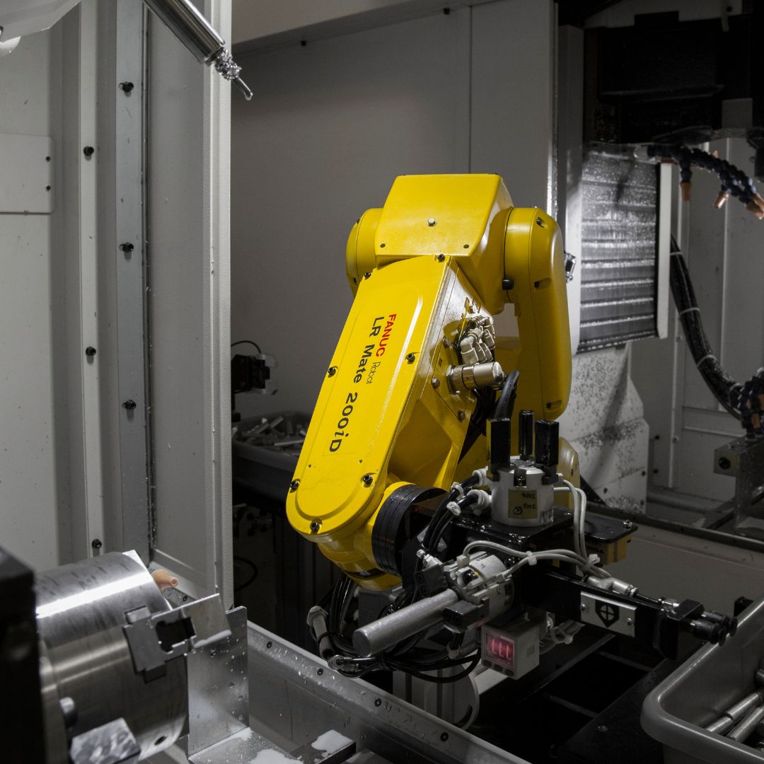 Robotic Lathe Robotic Milling