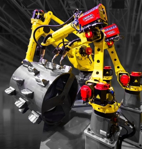 types of welding robots, seam tracking welding advantages of robotic welding