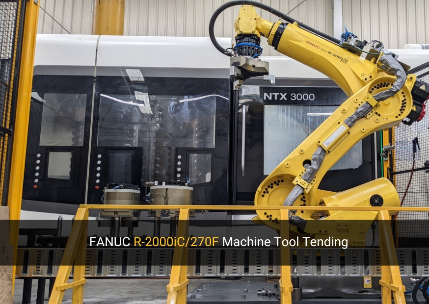 Robots Used in Industry, machine, maching tending robot, automation and robotics