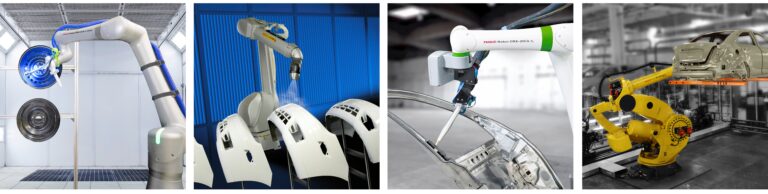 Car industry robots