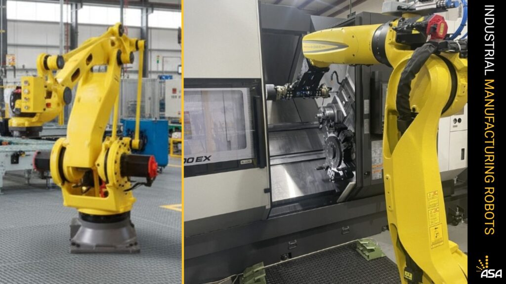 Industrial Manufacturing Robots: FANUC Robots at ASA