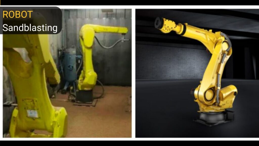 Sandblasting Robots