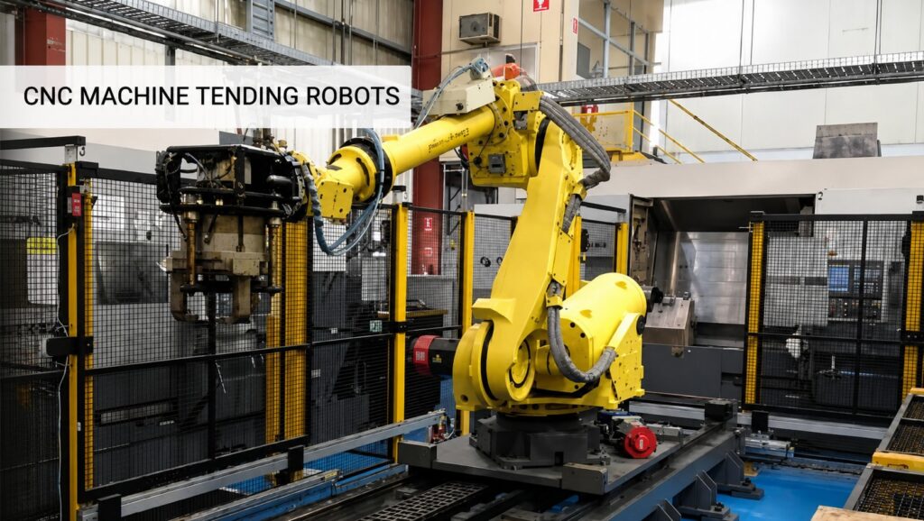 CNC Machine Tending Robots